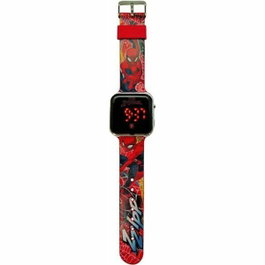 Kids Licensing Montre LED Spiderman Bleue