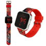Kids Licensing Montre LED Spiderman Bleue