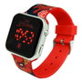Kids Licensing Montre LED Spiderman Bleue