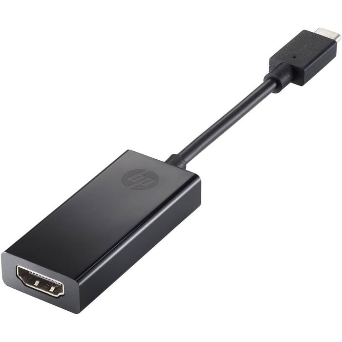 Adaptateur USB-C vers HDMI HP 4SH07AA 15 cm Noir