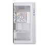 Einarex Zenith ZM800 RGB Boîtier Mini-Tower Blanc avec Verre Trempé