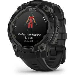 Garmin 010-02936-00 Instinct 3 - Montre connectée GPS sportive et outdoor avec boîtier en polymère 45 mm, couleur noire