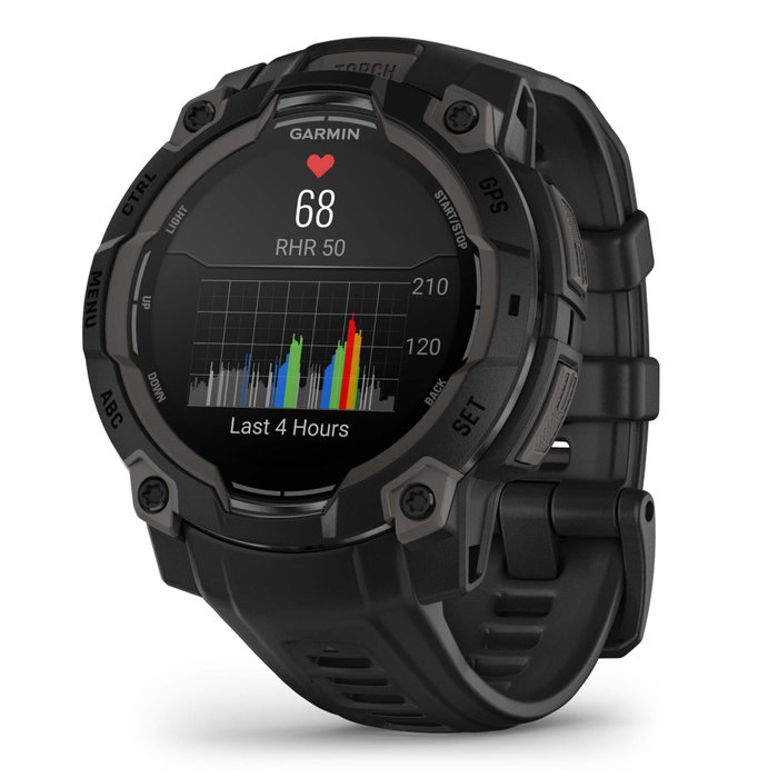 Garmin Instinct 3 AMOLED 45mm Noir