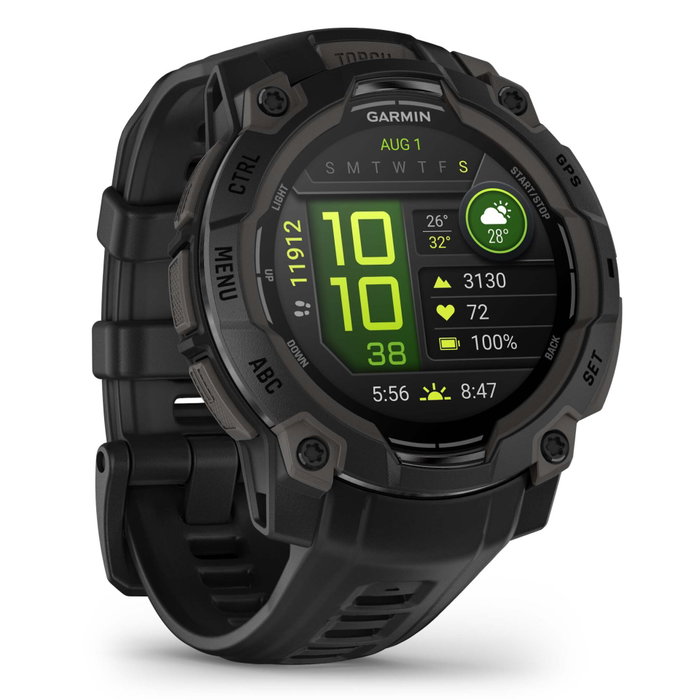 Garmin Instinct 3 AMOLED 45mm Noir
