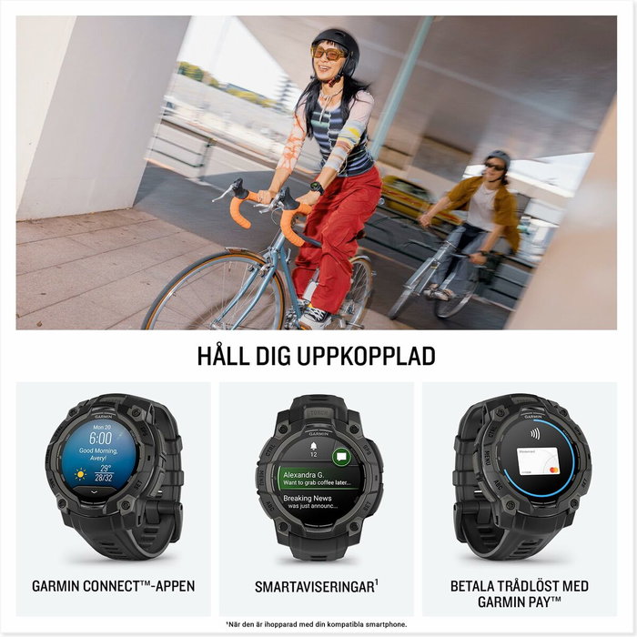 Garmin Instinct 3 45mm Noir AMOLED