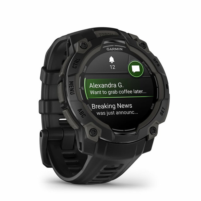 Garmin Instinct 3 45mm Noir AMOLED