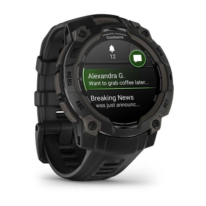Garmin Instinct 3 45mm Noir AMOLED