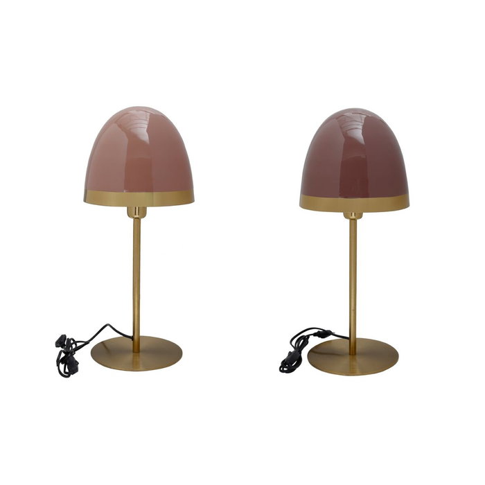 Lampe de bureau DKD Home Decor Métal Moderne (23 x 23 x 55 cm) (2 Unités) Lampe de bureau DKD Home Decor Métal Moderne (23 x 23 x 55 cm) (2 Unités)