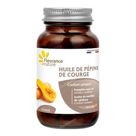 FLEURANCE NATURE Huile de graines de courge 60 capsules