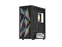 Genesis Boîtier PC Gaming Diaxid 605 Midi Tower ATX, USB 3.1 Type-C, Panneau Verre Trempé, 4 Ventilateurs ARGB, Noir