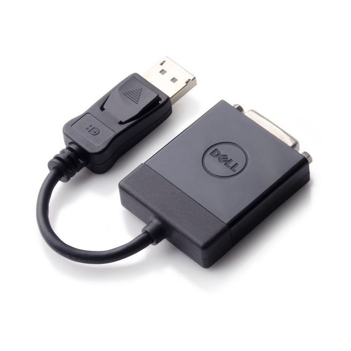 Dell Adaptateur DisplayPort vers DVI Single Link - Conversion vidéo jusqu'à 1920x1200 Dell Adaptateur DisplayPort vers DVI Single Link - Conversion vidéo jusqu'à 1920x1200