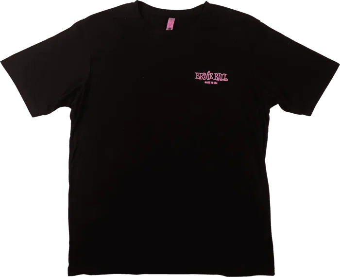 Ernieball T-shirt Homme USA Ball End Flag XXL noir Coton Polyester