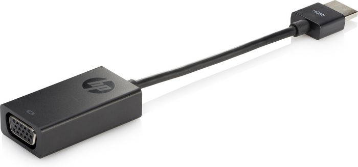 HP Adaptateur HDMI vers VGA Noir H4F02AA#AC3 HP Adaptateur HDMI vers VGA Noir H4F02AA#AC3