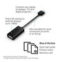 HP Adaptateur HDMI vers VGA - Conversion de signal pour connexion à écran externe en haute définition