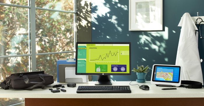 HP Adaptateur HDMI vers VGA - Conversion de signal pour connexion à écran externe en haute définition
