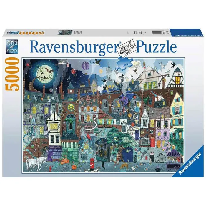 Ravensburger Puzzle 5000 pièces : La rue fantastique Ravensburger Puzzle 5000 pièces : La rue fantastique