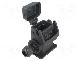 HARTING Boîtier HDC Han-Eco 6B sur panneau IP66