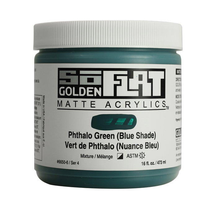 Golden SoFlat Thalo Verde (Azul) 473 ml Golden SoFlat Thalo Verde (Azul) 473 ml