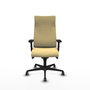 Piqueras Y Crespo Fauteuil Albacete avec mécanisme synchrone, Similicuir Crème