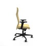 Piqueras Y Crespo Fauteuil Albacete avec mécanisme synchrone, Similicuir Crème