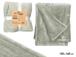 GIFTDECOR Manta Sedalina Verde 130x160cm