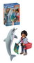 PLAYMOBIL My Life Zoo : Delfín y Visitante 72091