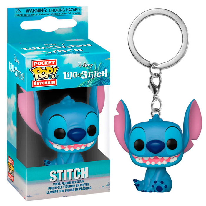 FUNKO Llavero Pocket POP Disney Lilo and Stitch - Stitch FUNKO Llavero Pocket POP Disney Lilo and Stitch - Stitch