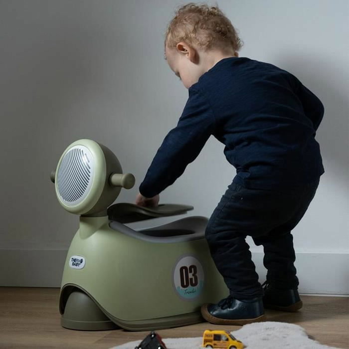 Thermobaby Pot ludique Scooter Vert avec cuvette amovible
