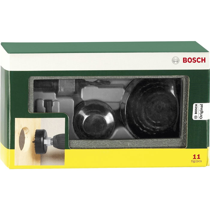 Bosch Coffret de 8 Scies Cloches HSS Bi-Métal avec Adaptateur