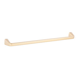 GIUSTI Tirador Gino - Poignée de porte en zamac doré satiné, finition bronze doré, entraxe de 224 mm