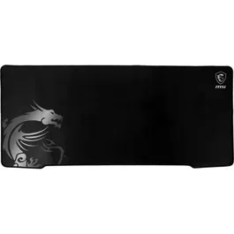 MSI AGILITY GD70 - Tapis de souris gamer en tissu soyeux extra doux avec base antidérapante en caoutchouc - Grande taille