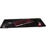 MSI AGILITY GD70 - Tapis de souris gamer en tissu soyeux extra doux avec base antidérapante en caoutchouc - Grande taille