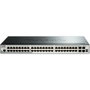 D-Link Switch Géré 48 Ports Gigabit Ethernet L3 + 4 SFP+ 10G Montage Rack 1U Noir