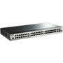 D-Link Switch Géré 48 Ports Gigabit Ethernet L3 + 4 SFP+ 10G Montage Rack 1U Noir
