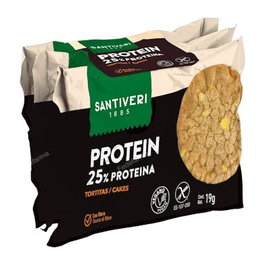 Santiveri Tortitas protéiques maïs et lentilles 3x19g