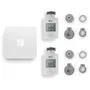 Delta Dore Pack TRV 1.0 connecté 6050664 - Têtes Thermostatiques Intelligentes avec Box pour Contrôle Chauffage à Distance