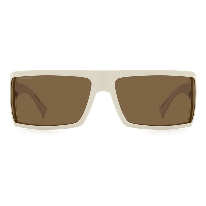 Dsquared2 D2-0140-S-SZJ Lunettes de soleil beige et marron