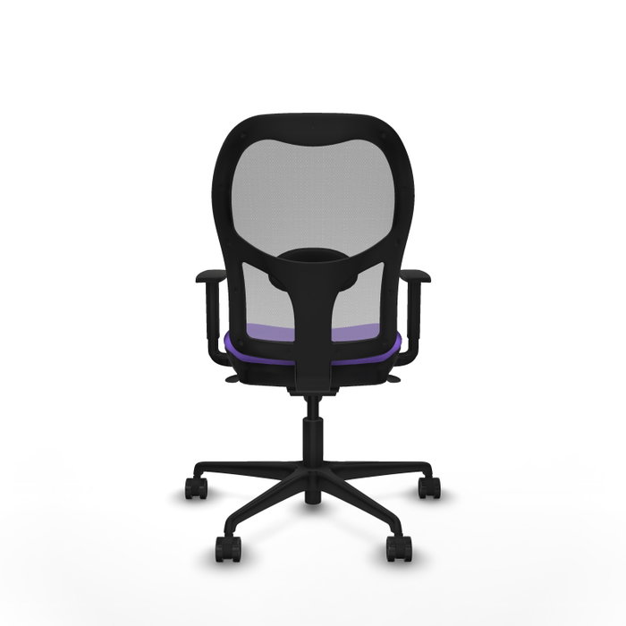 Piqueras y Crespo Chaise de Bureau Jorquera Lila et Gris Piqueras y Crespo Chaise de Bureau Jorquera Lila et Gris
