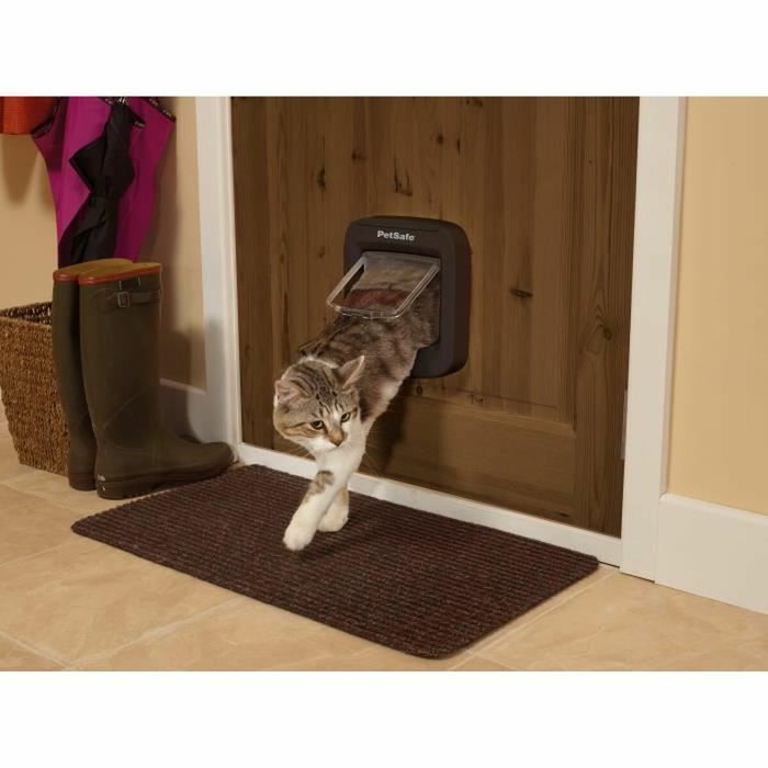 PetSafe Chatière à puce électronique Marron 22 x 23,9 cm