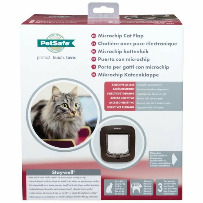 PetSafe Chatière à puce électronique Marron 22 x 23,9 cm