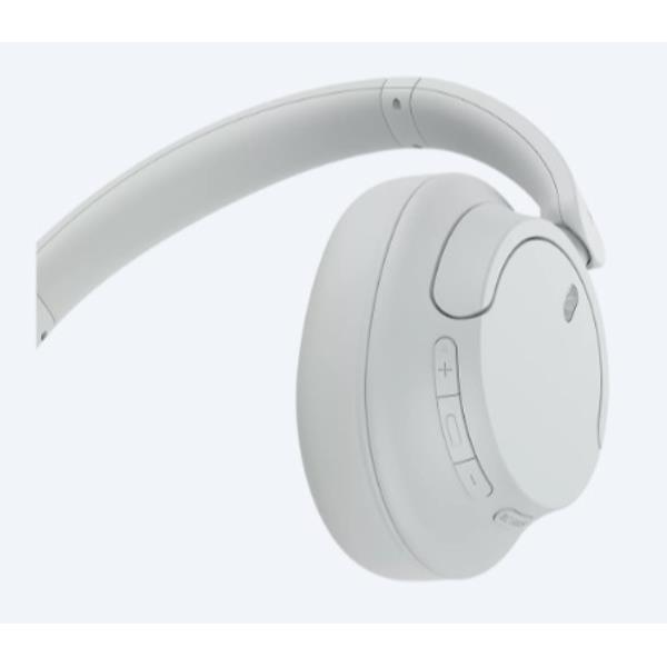 Sony WH-CH720N Casque sans fil Bluetooth avec réduction de bruit active, blanc, jusqu'à 50h d'autonomie