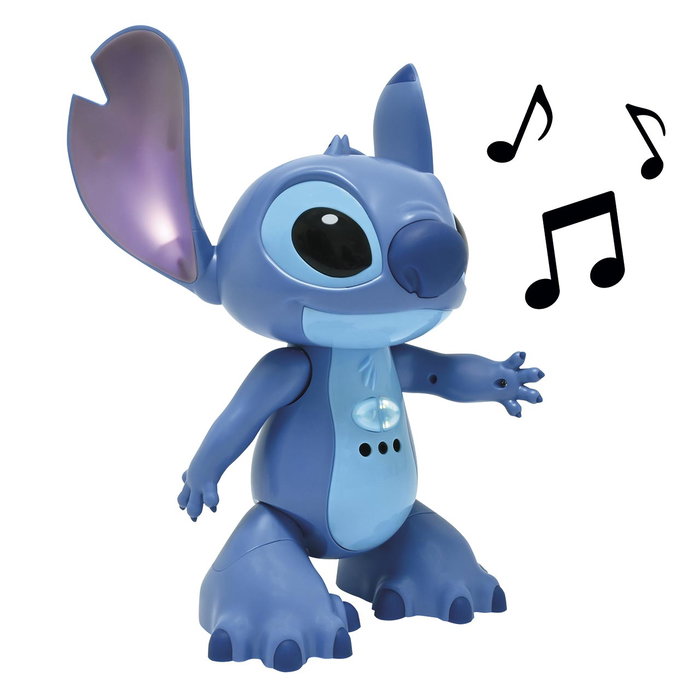 LEXIBOOK Robot Interactif Stitch (Stitchi2) - Compagnon d'apprentissage et de jeu éducatif pour enfants de 5 ans et plus - Licence Disney