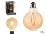 Giftdecor Ampoule LED Vintage E27 4W Lumière Chaude Transparente 12,5 cm (Set de 12)