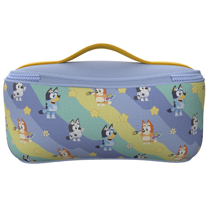 CYP BRANDS Nécessaire Voyage Light Waves Bluey avec motifs, 23x11x11 cm, tissu polyester