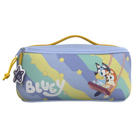 CYP BRANDS Nécessaire Voyage Light Waves Bluey avec motifs, 23x11x11 cm, tissu polyester