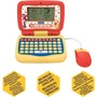 Lexibook Ordinateur portable éducatif Winnie l'ourson parlant bilingue français-anglais - 40 activités pour enfants, méthode syllabique, histoires animées