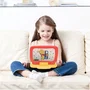Lexibook Ordinateur portable éducatif Winnie l'ourson parlant bilingue français-anglais - 40 activités pour enfants, méthode syllabique, histoires animées