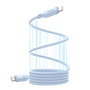 Baseus PicoGo Câble de charge magnétique USB-C 240W 1m, bleu