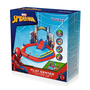 Bestway 98793 Piscine Gonflable Enfants Spiderman 211x206x127 cm Jeux Jardin +2 Ans