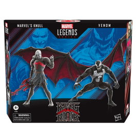 HASBRO Marvel Legends Blister 2 figurines Knull et Venom King in Black 15cm